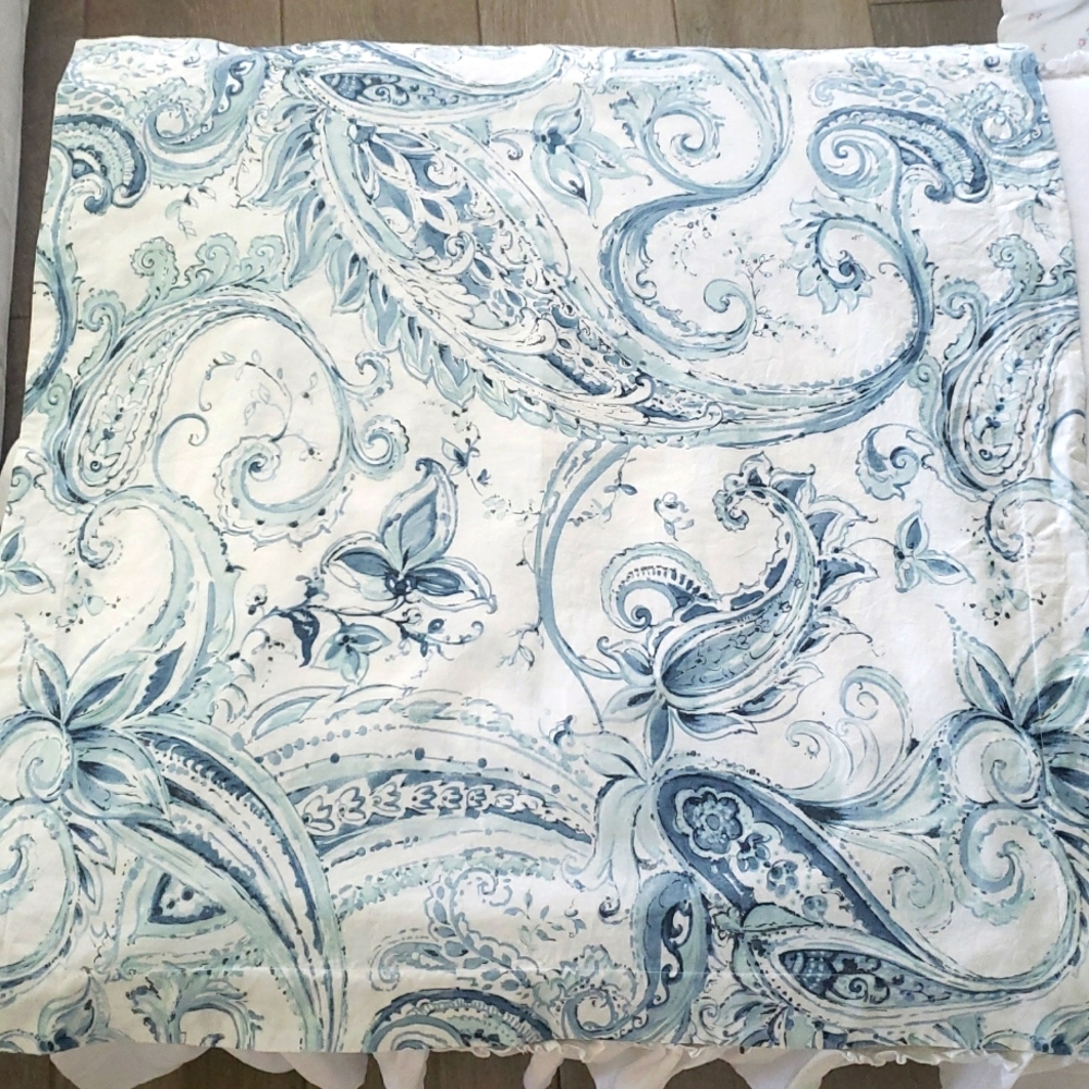 Pottery Barn Joli Paisley Euro Sham